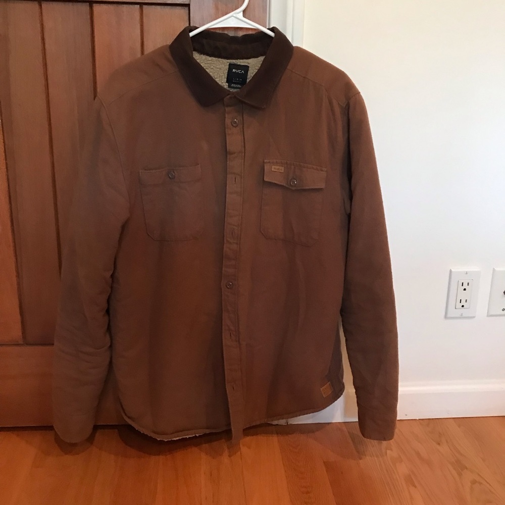RVCA Jacket Fleece Inside